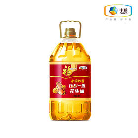 【福临门】小榨炒香压榨一级花生油4L