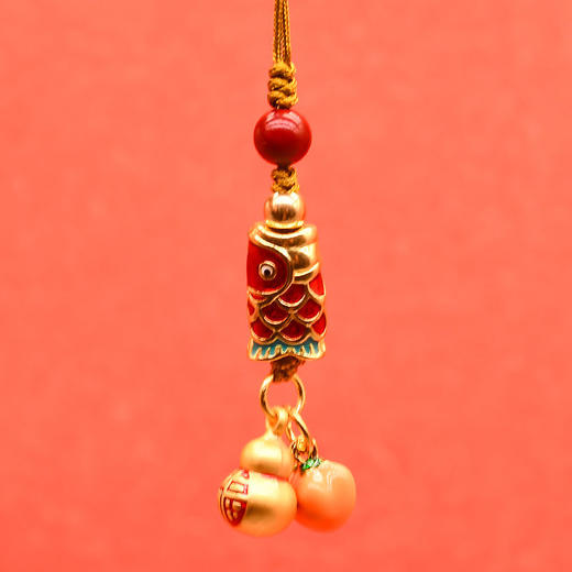 好运锦鲤国潮小算盘手机吊饰女葫芦福牌吊坠汽车钥匙炼送礼物 商品图7