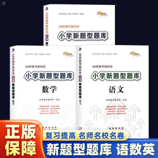 2023新版新题型题库小学毕业总复习小升初词汇拼音词语阅读成语汉字古诗文计算应用题练习册 商品图0