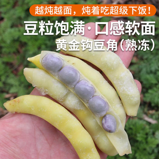 冷冻黄金钩豆角  烹香绵软炖着吃特别好吃 1斤 商品图0