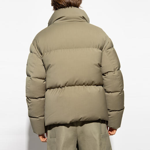 EMPORIO ARMANI 阿玛尼 男士绗缝拉链羽绒服 绿色 6R1B6R 1NZ7Z 0544 商品图2