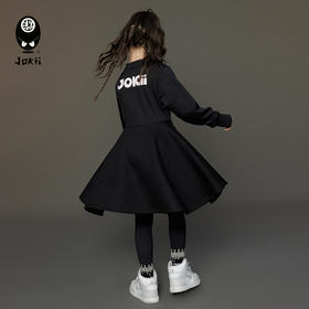 【23秋上新】jokii潮牌童装『舞秋月』秋款儿童女洋气连衣裙潮酷[福利品]