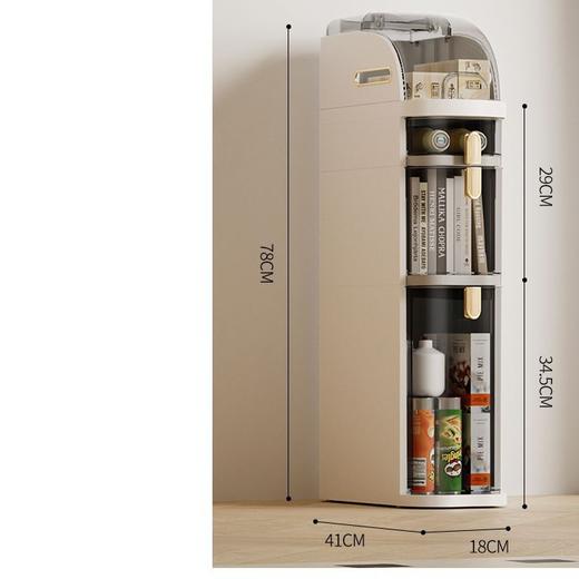 【夹缝收纳柜】18cm窄尺寸夹缝收纳柜  抽屉式多层储物柜  厨房卫生间置物架 商品图7