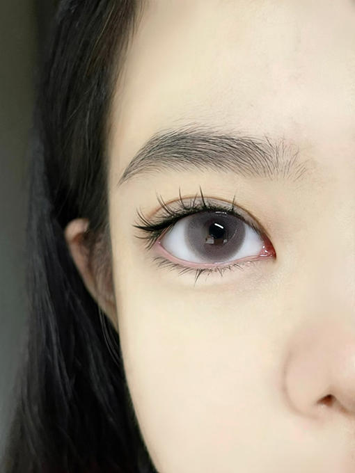 FAVORRBEAUTY 奶杏粉灰 年抛 两片 14.0mm 参考着色 13.2mm 基弧 8.6 含水 38% 韩国进口 商品图2