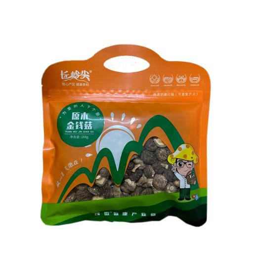 长岭尖原木金钱菇168g*2袋 商品图4