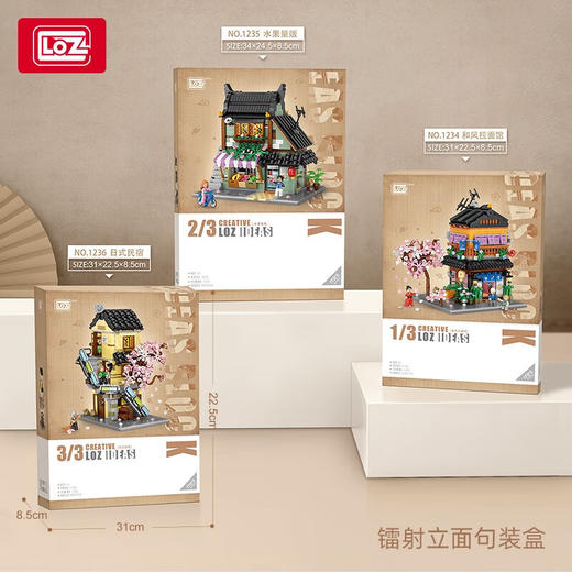 T LOZ积木1234面馆 商品图3