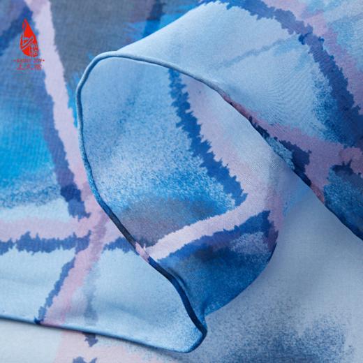 SAINTJOY/上久楷夏季真丝长巾 桑蚕丝  落花韵  CJS22077 商品图12