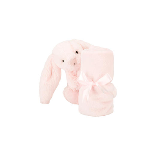 Jellycat 害羞粉色邦尼兔安抚巾 商品图0
