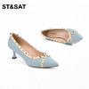 星期六时尚铆钉细高跟单鞋SS33111346 商品缩略图12