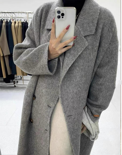 升级版暖冬灰大衣 商品图2