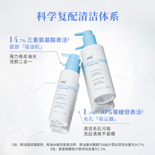 ddg洁面蓝绿胖子洁颜蜜氨基酸清洁毛孔控油洗卸合一洗面奶 蓝胖子2.0 商品图1