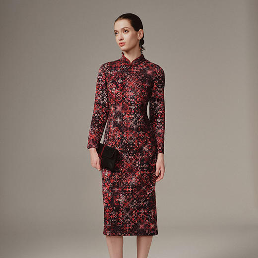 TANGY Collection天意高端2023秋季新品商场同款女士连衣裙 商品图1