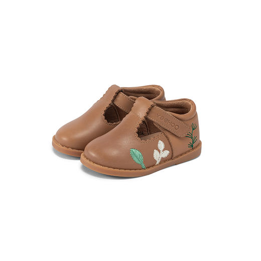 【商场同款】英氏儿童鞋女童复古公主鞋牛皮革学步鞋 商品图4