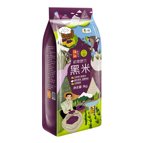 中粮初萃舒兰黑米1kg