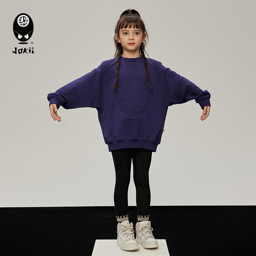 【23秋上新】jokii潮牌童装『彩虹糖卫衣』儿童卫衣纯棉洋气潮流[福利品] 商品图5