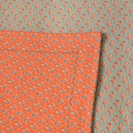 复古碎花沙发巾和靠包棉四季通用高端轻奢防滑盖布定制 商品图3