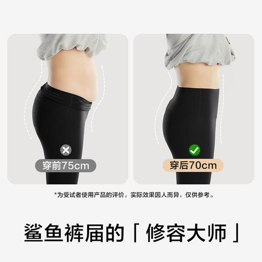 有棵树秋冬加绒高腰收腹鲨鱼裤C-L4011 商品图1