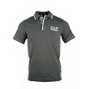 EMPORIO ARMANI EA7 阿玛尼 男士棉质字母徽标印花短袖polo衫 灰色 3RPF17 PJ03Z 1997 商品缩略图0