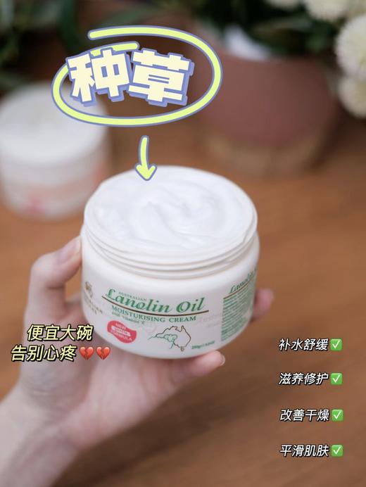 【正品澳芝曼绵羊油维E霜】超滋润！家庭必备多种用途 商品图2