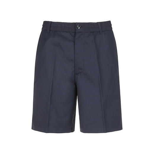 EMPORIO ARMANI 阿玛尼 男士金属徽标休闲短裤 深蓝色 3R1PC1 1NRBZ 0920 商品图0