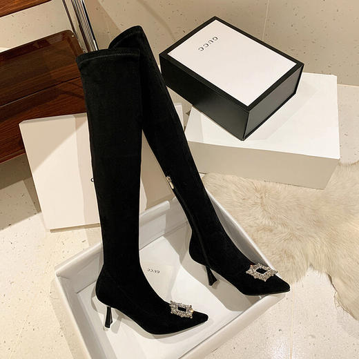 小众轻奢，复古女靴MK-8078 商品图2