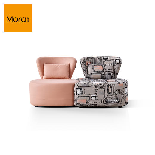 爱依瑞斯  莫拉系列  20MOY057侣  布单椅 商品图2