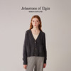 Johnstons of Elgin 女士Donegal彩点纱羊绒V领开衫 商品缩略图0