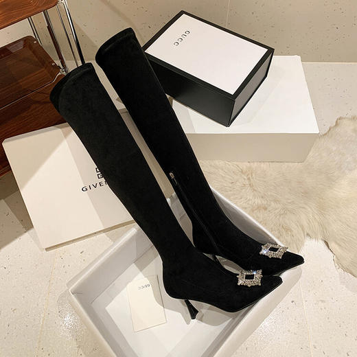 小众轻奢，复古女靴MK-8078 商品图0