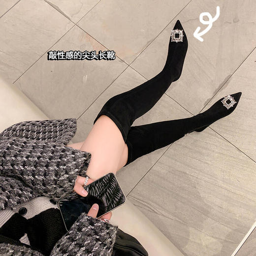 小众轻奢，复古女靴MK-8078 商品图4