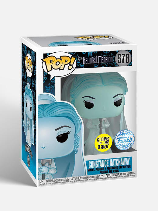 Funko POP Haunted Mansion迪士尼幽灵鬼屋新娘夜光限定款手办 71150 商品图3
