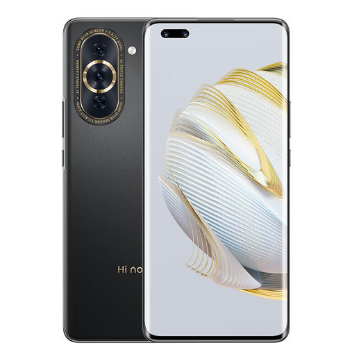 华为智选手机Hi nova 10 Pro 5G手机 100W超级快充 8+256GB 曜金黑 商品图1