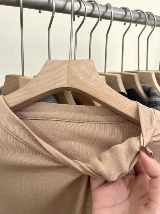 细绒棉鱼骨T 商品图5