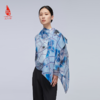 SAINTJOY/上久楷夏季真丝长巾 桑蚕丝  落花韵  CJS22077 商品缩略图1