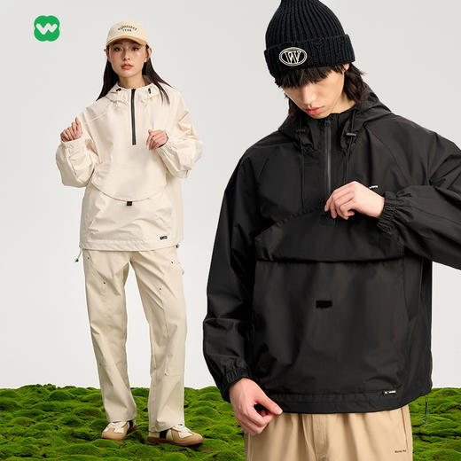 完型山系户外夹克徒步运动休闲连帽夹克男女款 商品图4