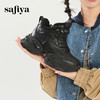 Safiya/索菲娅2023秋冬新品 潮酷炸街显脚小加绒厚底增高老爹鞋 SF34112079 商品缩略图4