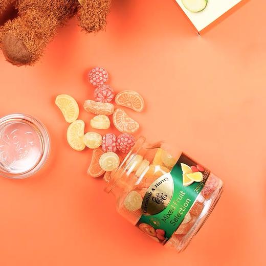 德国嘉云杂果味糖果礼盒装300g/064206 酸甜水果味附带小熊一只 商品图2