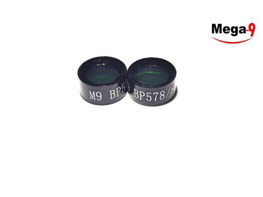 BP578/08k OD5 @200-1200 T＞70%   φ12.7*6带通滤光片 （带套圈） 商品图0