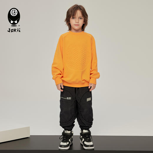 【23秋上新】jokii潮牌童装『彩虹糖卫衣』儿童卫衣纯棉洋气潮流[福利品] 商品图1