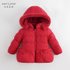 马克珍妮冬装新款 女童烫金加绒棉衣 儿童保暖外套 231215 商品缩略图2