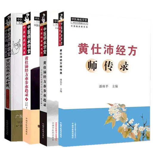 【全4册】黄仕沛全集 梦回伤寒四大金刚+经方师传录+经方亦步亦趋录（第二版） 中国中医药出版社 中医师承学堂 临床 书籍 商品图4