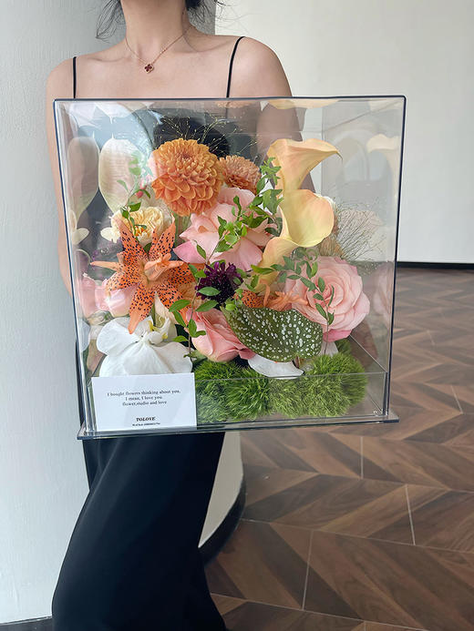 高级感亚克力方盒-梦境花园 商品图5