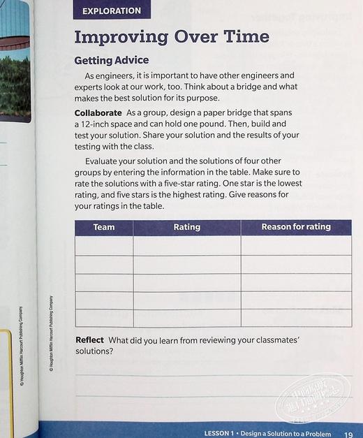 【中商原版】美国HMH Into Science Student Activity Guide Grade 3 小学科学学生书三年级 教材 教辅 英文原版 进口图书 商品图7