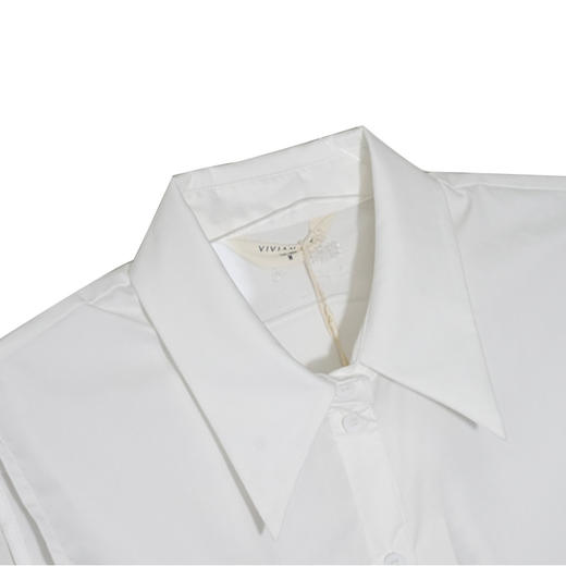 VIVIAN LIU薇薇安刘 R2343017秋女装新款尖领单排扣假领背心 商品图2