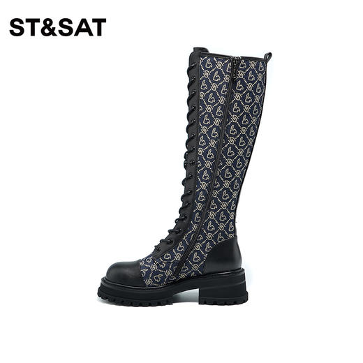 星期六经典骑士靴长筒靴SS34117164 商品图11
