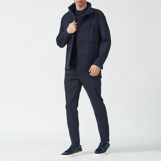 EMPORIO ARMANI 阿玛尼 男士拉链外套 深蓝色 3R1BM8 1NTLZ 0920 商品图3