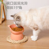 熊头高脚猫碗宠物食具 斜口护颈 PP材质 高性价比 裸装 商品缩略图4