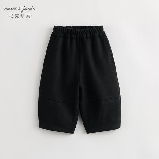 马克珍妮秋冬新款 男女童保暖宽松毛呢灯笼裤 儿童裤子232020 商品图2