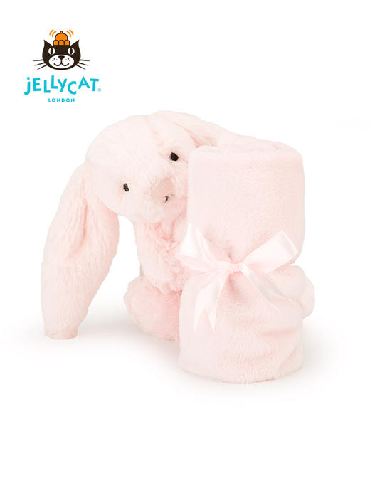 Jellycat 害羞粉色邦尼兔安抚巾 商品图2