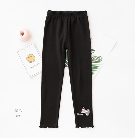 花季女孩的完美穿搭，2023春秋季儿童打底裤新上市！小天鹅女童裤，舒棉布贴合肌肤，韩版女童裤融入了时尚元素，必败款！lm 商品图7