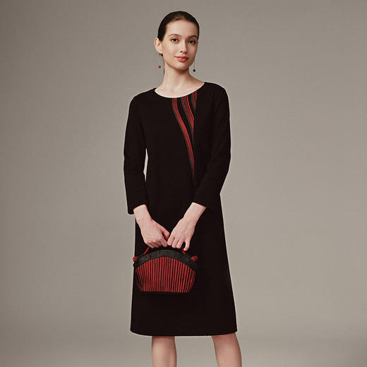 TANGY Collection天意高端2023秋季新品商场同款女士连衣裙 商品图1